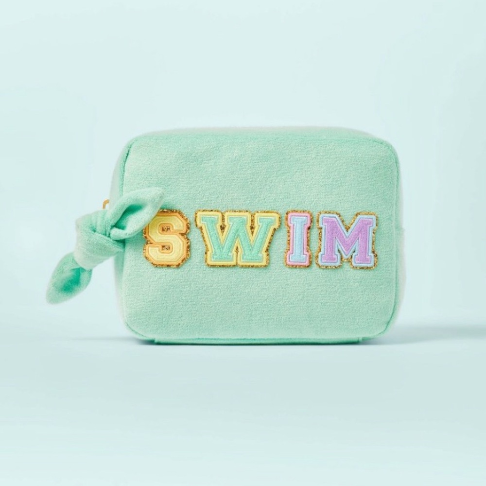 NWT Stoney Clover Lane x Target Swim patch large pouch